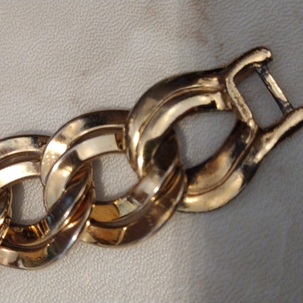 Monet Linked Chunk Chain Bracelet. - image 7